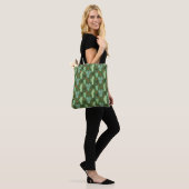 Abstraktes Hipster-Kaktus-Wüsten-Muster Tasche (Am Model)