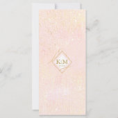 Abstraktes Hochzeitsmenü V2 B ID867 für Fine Lines (Rückseite)