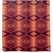 Abstraktes Holz Duschvorhang (Vorderseite)