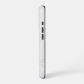 Abstraktes Hydrangea-Aquarell iPhone Hülle (Linke Seite)