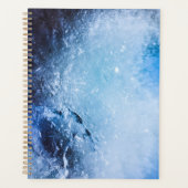 Abstraktes Ice Art Foto Planer (Vorderseite)