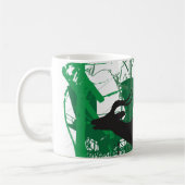 Abstraktes Impala-Tasse Kaffeetasse (Links)