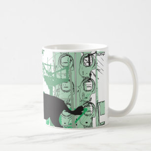 Abstraktes Impala-Tasse Kaffeetasse