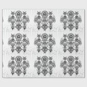 Abstraktes Indianerstamm Geschenkpapier (Flach)