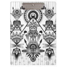 Abstraktes Indianerstamm