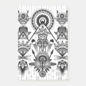 Abstraktes Indianerstamm Post-it Klebezettel (Vorderseite)