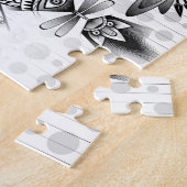 Abstraktes Indianerstamm Puzzle (Seite)