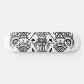 Abstraktes Indianerstamm Skateboard (Horizontal)