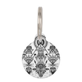 Abstraktes Indianerstamm Tiermarke