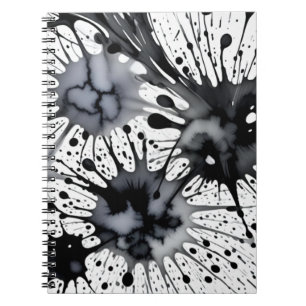 Abstraktes Inkburst-Notebook Notizblock
