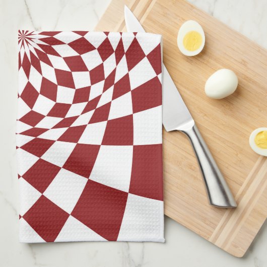 Abstraktes Innendesign Geschirrtuch (Viertel Falte)