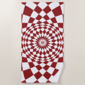 Abstraktes Innendesign Strandtuch (Vorderseite)