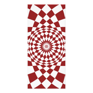 Abstraktes Innendesign Werbekarte