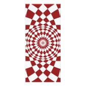 Abstraktes Innendesign Werbekarte (Hinten)