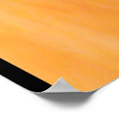 Abstraktes Inspirationskatzenposter Poster (Ecke)