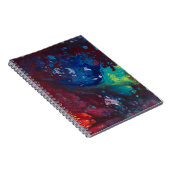 Abstraktes interstellares notizblock (Rechte Seite)