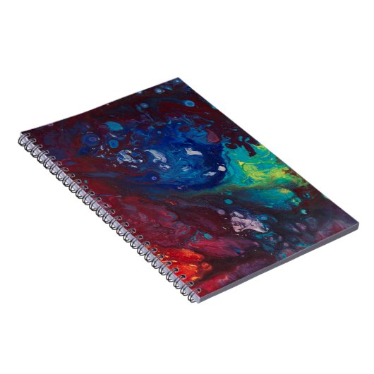 Abstraktes interstellares notizblock (Rechte Seite)