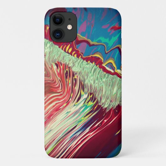 Abstraktes iPhone-Gehäuse - Flussdesign Case-Mate iPhone Hülle (Rückseite)