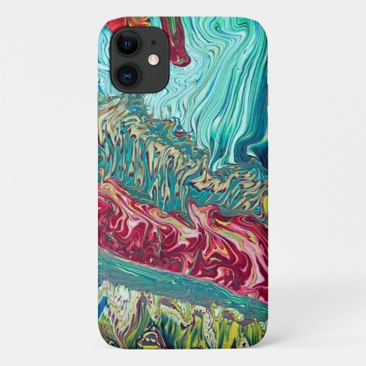 Abstraktes iPhone-Gehäuse - Swirn-Design Case-Mate iPhone Hülle (Rückseite)