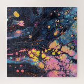 Abstraktes Iridescent Art Jigsaw Puzzle (Horizontal)