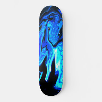 Abstraktes Iridescent Skateboard Deck