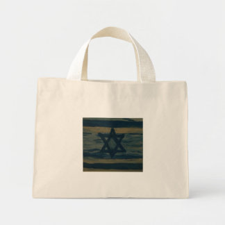 abstraktes Israel Mini Stoffbeutel