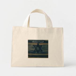 abstraktes Israel Mini Stoffbeutel