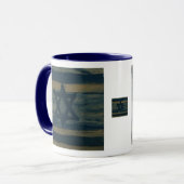 abstraktes Israel Tasse (Vorderseite Links)
