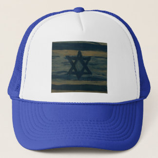 abstraktes Israel Truckerkappe