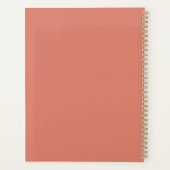 Abstraktes Jahr Planer (Rückseite)