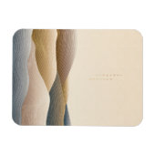 Abstraktes japanisches Muster Magnet (Horizontal)
