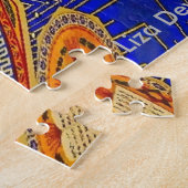 Abstraktes Jigsaw Puzzle (Seite)