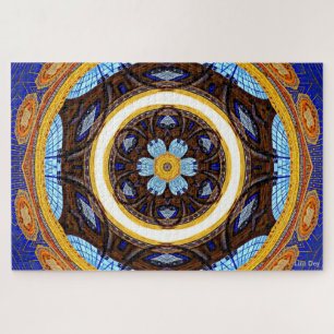 Abstraktes Jigsaw Puzzle