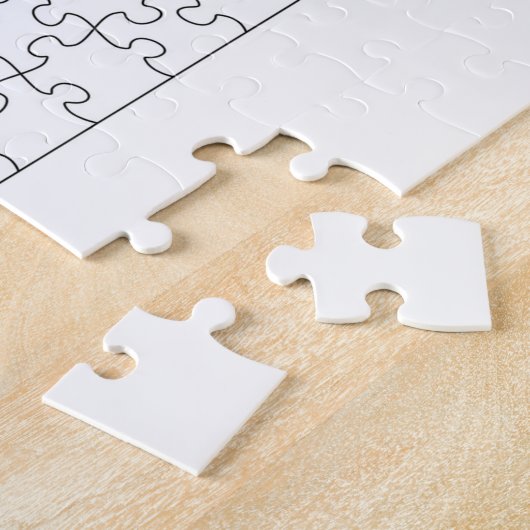 Abstraktes Jigsaw Puzzle (Seite)