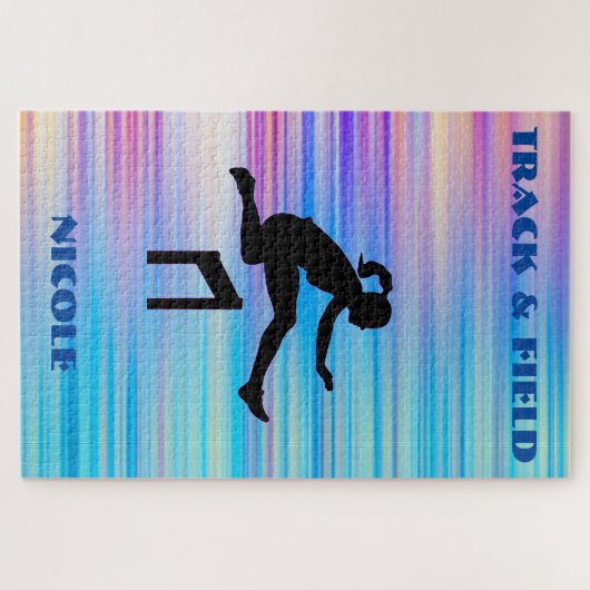 Abstraktes Jigsaw-Puzzle Puzzle (Horizontal)