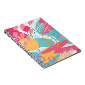 Abstraktes Journal Notizblock (Rechte Seite)