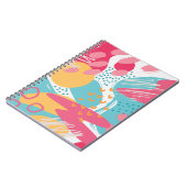 Abstraktes Journal Notizblock (Linke Seite)