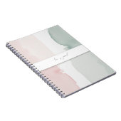 abstraktes Journal Notizblock (Rechte Seite)