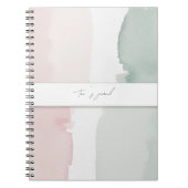 abstraktes Journal Notizblock (Vorderseite)