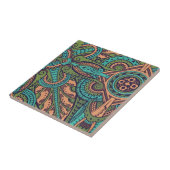 Abstraktes Jugendstil-Motiv Christdresser Fliese (Seite)