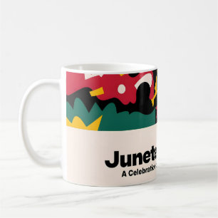 Abstraktes Jüngstes Fest des Freiheitsdesigns Kaffeetasse