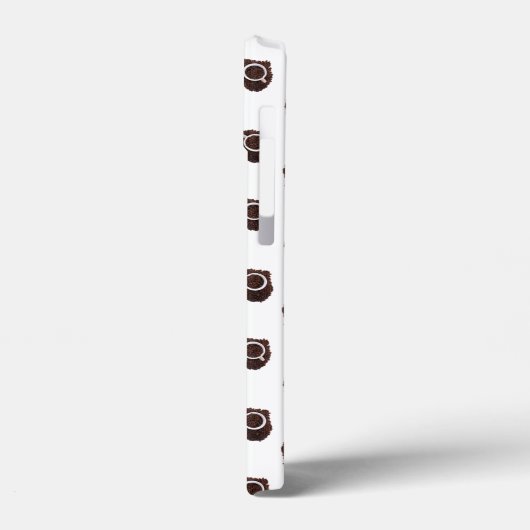 Abstraktes Kaffeepistenherz Case-Mate iPhone Hülle (Rückseite / Links)