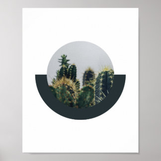 Abstraktes Kaktus-Poster 2 | 8x10 Poster