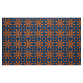 Abstraktes Kaleidoskop dunkelblau Stoff (Fat Quarter (45,7 x 55,9 cm))