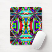 Abstraktes Kaleidoskop-Farbdesign-11438 Mousepad (Mit Mouse)