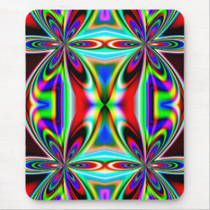 Abstraktes Kaleidoskop-Farbdesign-11438 Mousepad