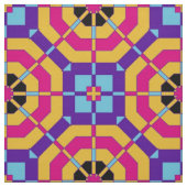 Abstraktes Kaleidoskop Geometrisches Muster Stoff (Muster)