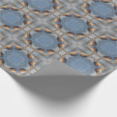 Abstraktes Kaleidoskop    Geschenkpapier (Ecke)