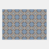 Abstraktes Kaleidoskop Geschenkpapier Set (Vorderseite 3)