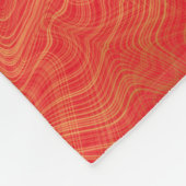 Abstraktes Kaleidoskopmuster Fleecedecke (Ecke)